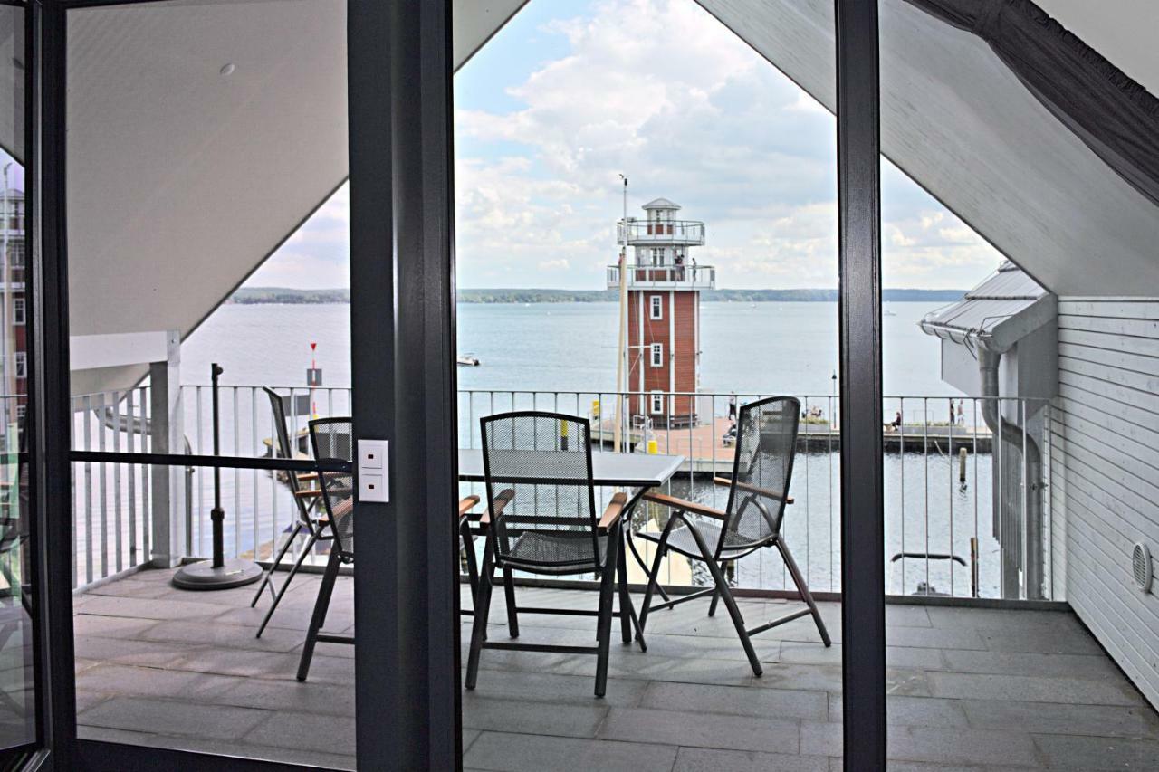 Weisses Haus Plau Appartement Plau am See Buitenkant foto